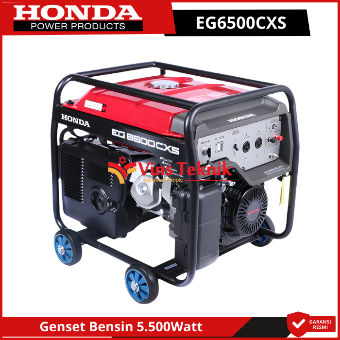 HONDA EG6500CXS Mesin Genset Listrik Genset Bensin Generator Genset 5.500Watt EG 6500 CXS