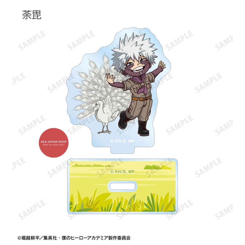 My Hero Boku no Hero Academia Trading Chibi Zoo Keeper Acrylic Stand Figure Midoriya Izuku Bakugo Ka