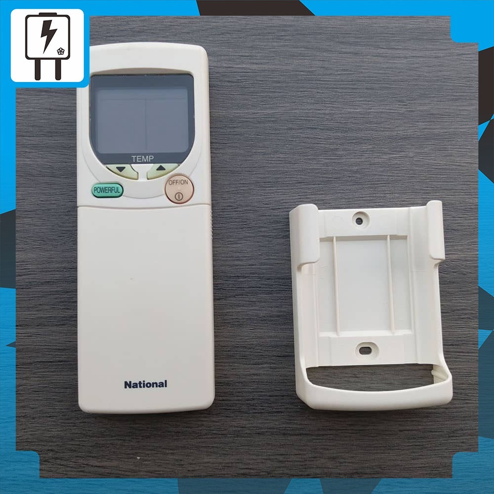 Remote AC Nasional Dan Holder Original Controller A75C2183 Dudukan
