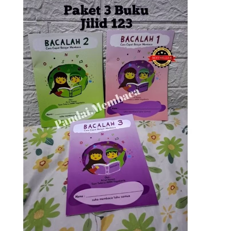 Paket 3 Buku Bacalah Jilid 1,2,3