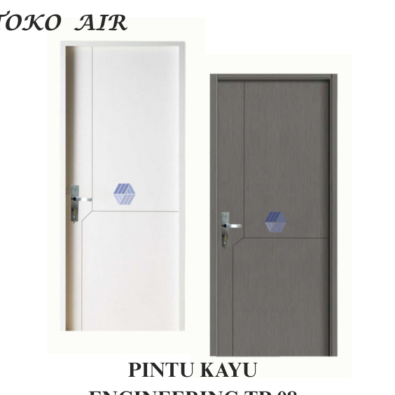 PINTU KAYU ENGINEERING KODAI TOP ENGINEERING DOOR / TP 08 / PINTU KAMAR TIDUR / / PINTU ENGINEERING