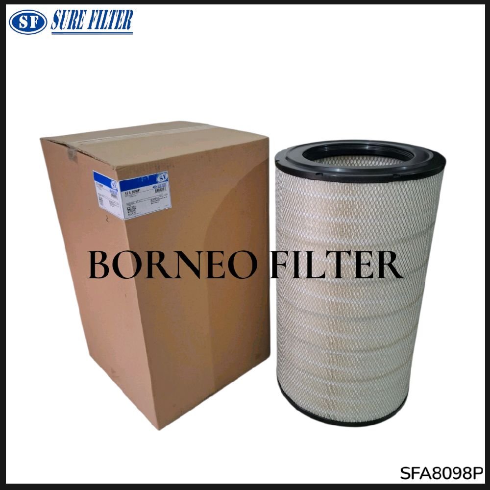 SFA8098P Sure Outer Air Filter Udara P781098 SEV551F1/4 SEV551F/4 CH11038 RS4989 AF26207 A-8686 1606