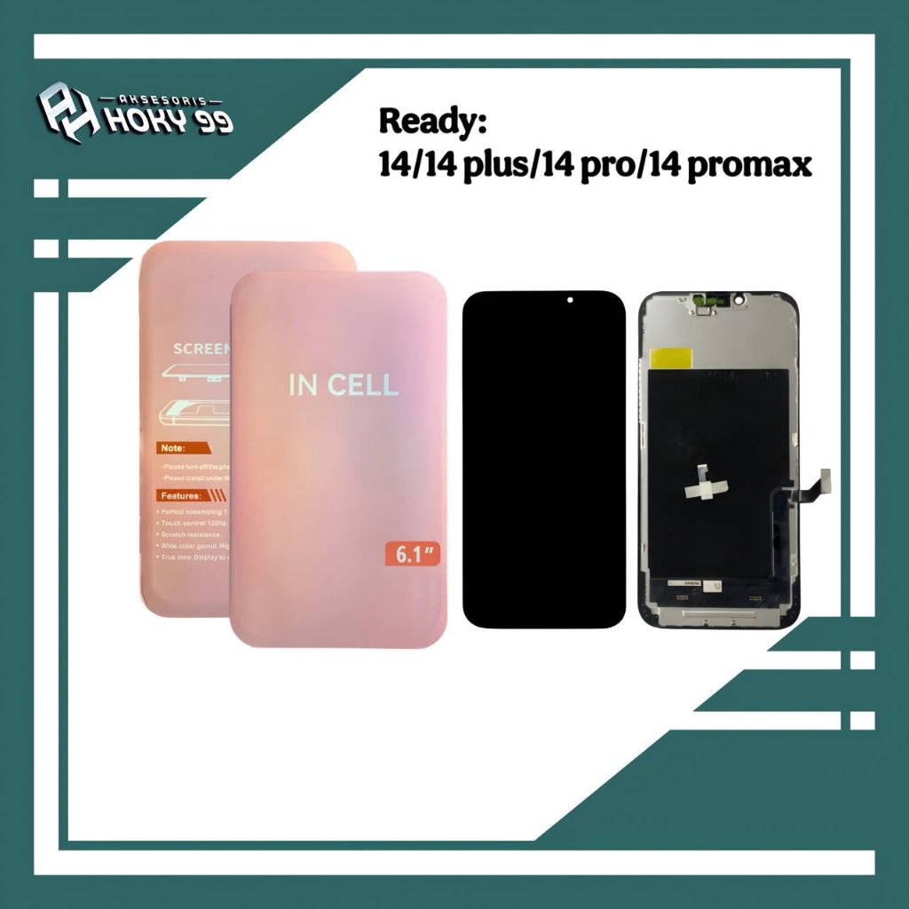 lcd + touchscreen incell kd 14/14 plus/14 pro/14 promax original new