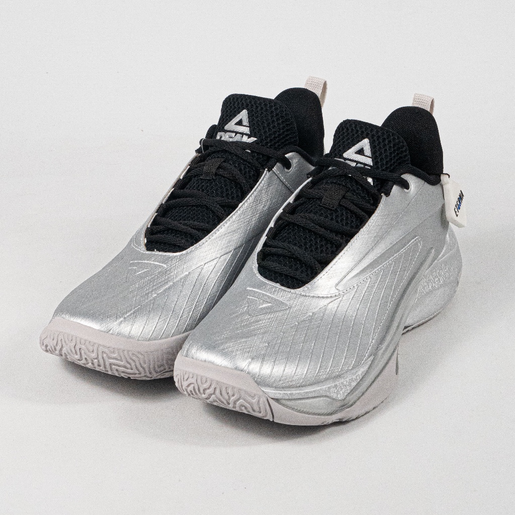 Eterna. - Sepatu Peak Tai-Chi Mastery 2 Silver Grey Black Men's Basketball Sport Shoes Sepatu Olahra