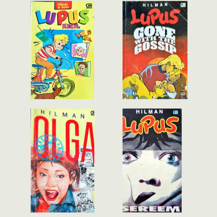 Novel Lupus Olga Hilman Preloved Gramedia