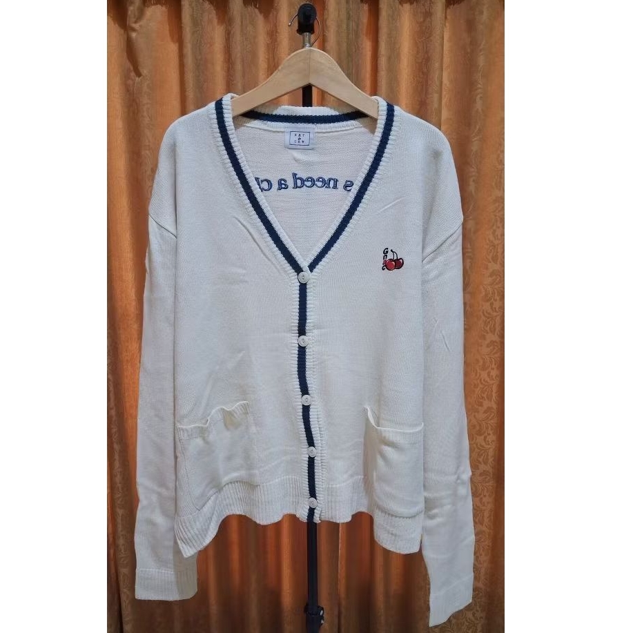 Cardigan Kirsh x Romantic Crown GNAC (Broken White)-Like New