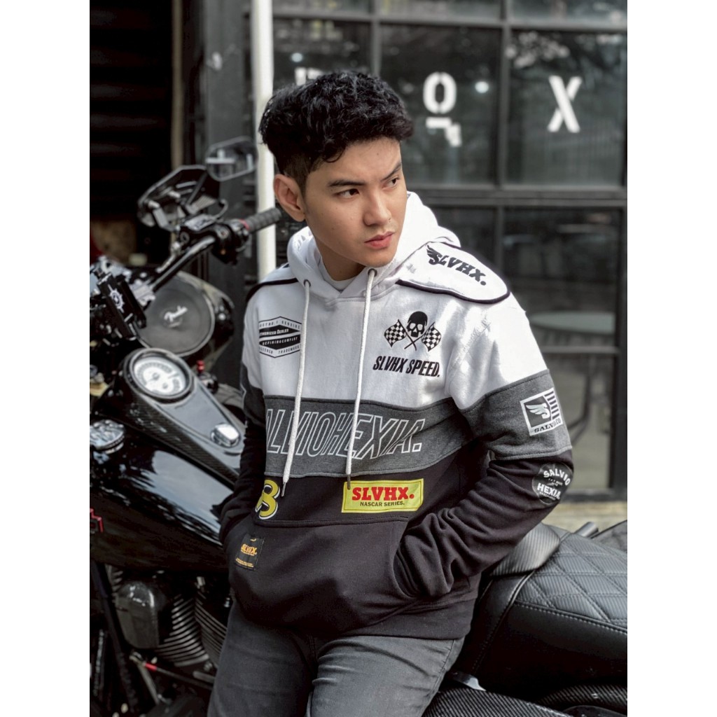 Sweater Hoodie Nascar Racing Outerwear Original SLVHX - Sweater Hoodie Pria Sunmori - SwIter Motor R