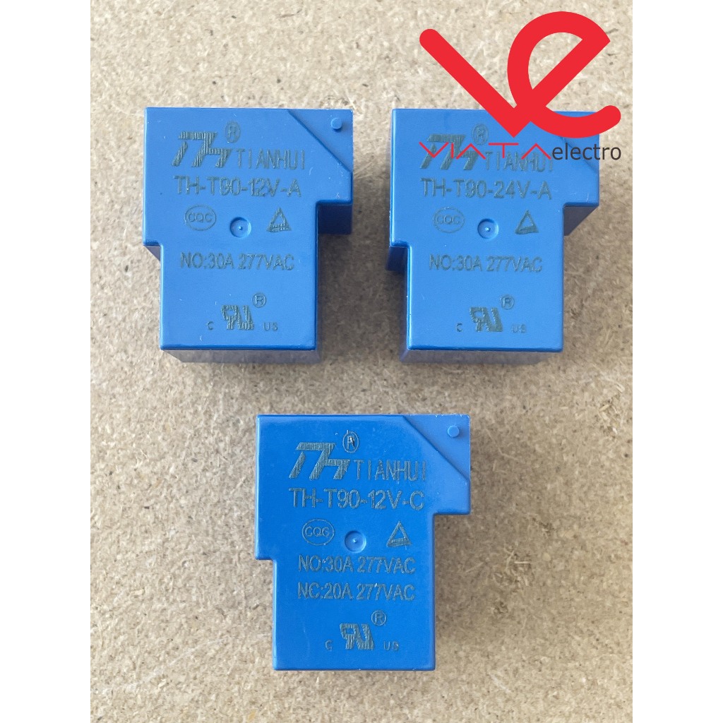 ANEKA RELAY KODOK TIAN HUI 30A 12V 4 PIN RELAY 24V 4 PIN RILAI 12V 6PIN  RILEI 24V 6PIN TIAN HUI 4P 