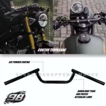 Stang Clubman Caferacer XSR W175 Motor Costum dll