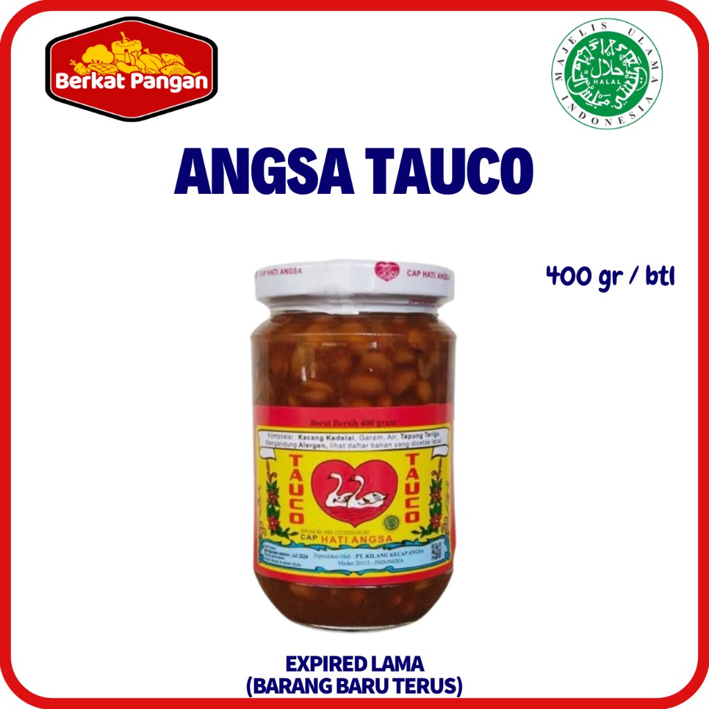 Tauco Cap Hati Angsa 400gr Gurih Halal Tauco Medan