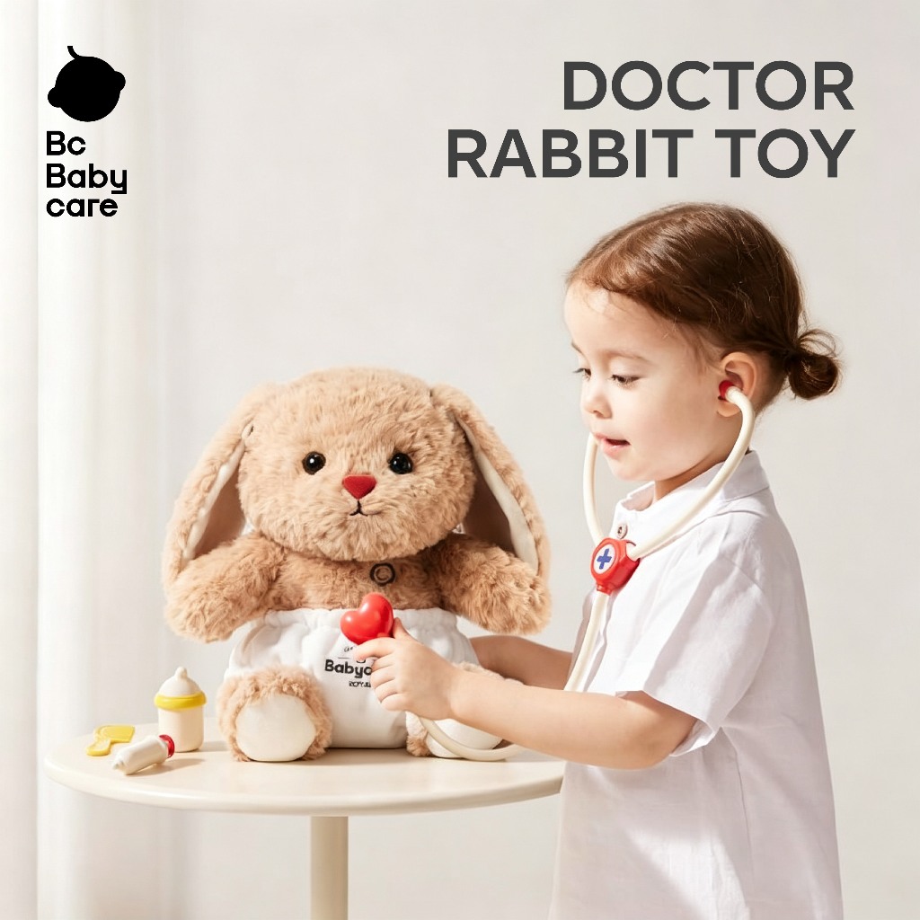 BC BABYCARE Plush Toy Set Dokter