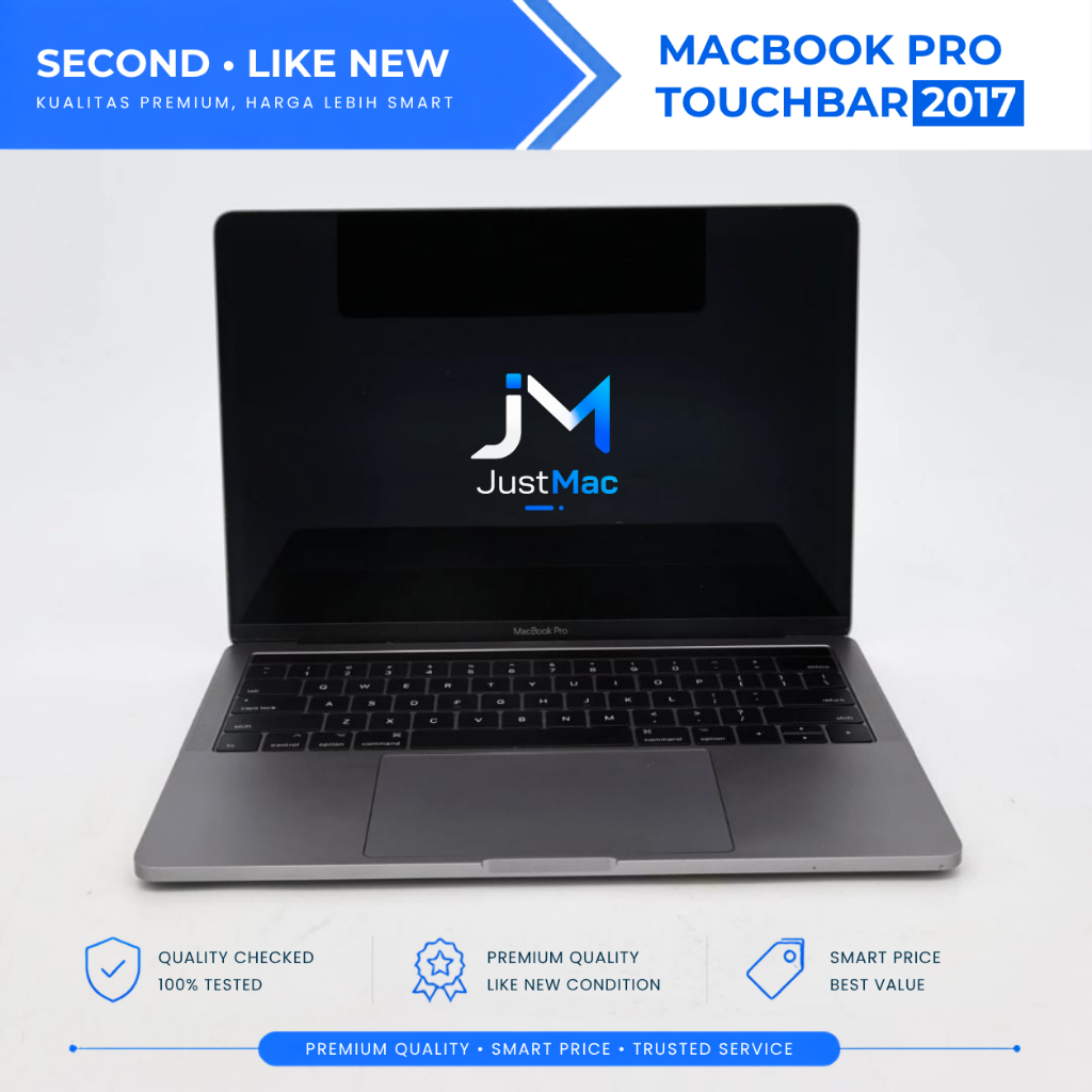 Apple MacBook Pro 2017 Touchbar 13 Inch Laptop MacBook Second Like New