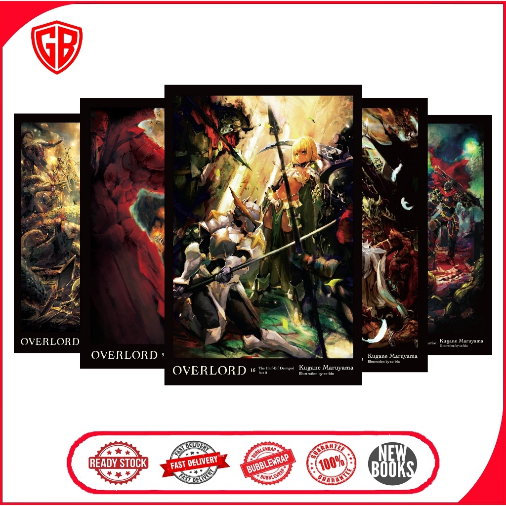 Overlord (Light Novel) (16 Book set)