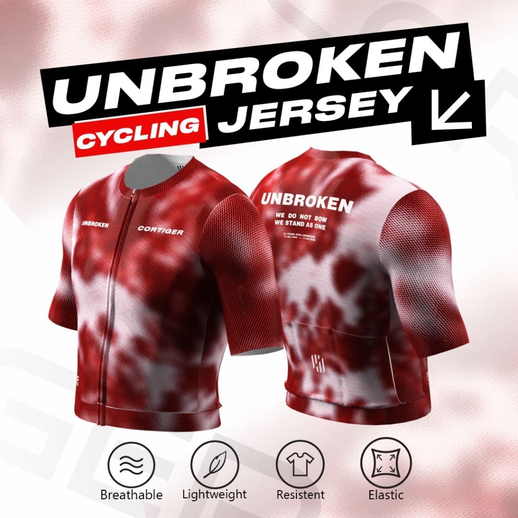 Cortiger Jersey Sepeda Unisex Slimfit Unbroken