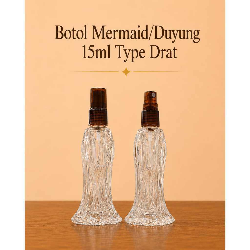 Botol kosong parfum kosong 15ml/Mermaid series