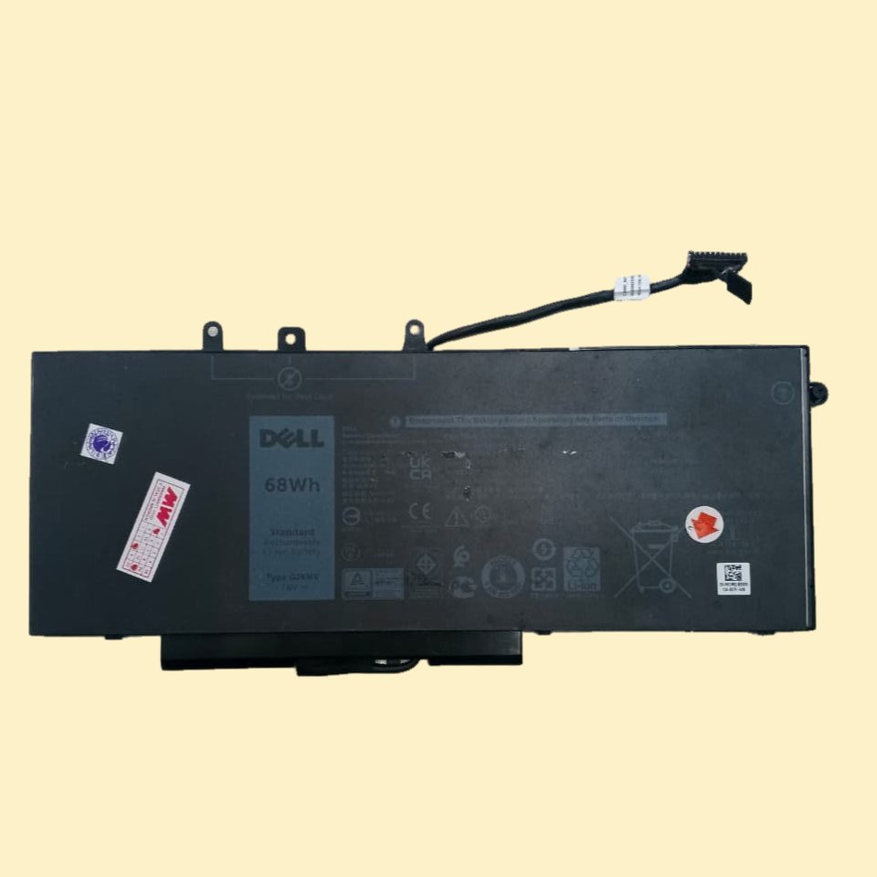 BATRE GJKNX :Kompatibel dengan laptop Dell berikut:  Latitude 5000 Series  Dell Latitude 5280 Dell L