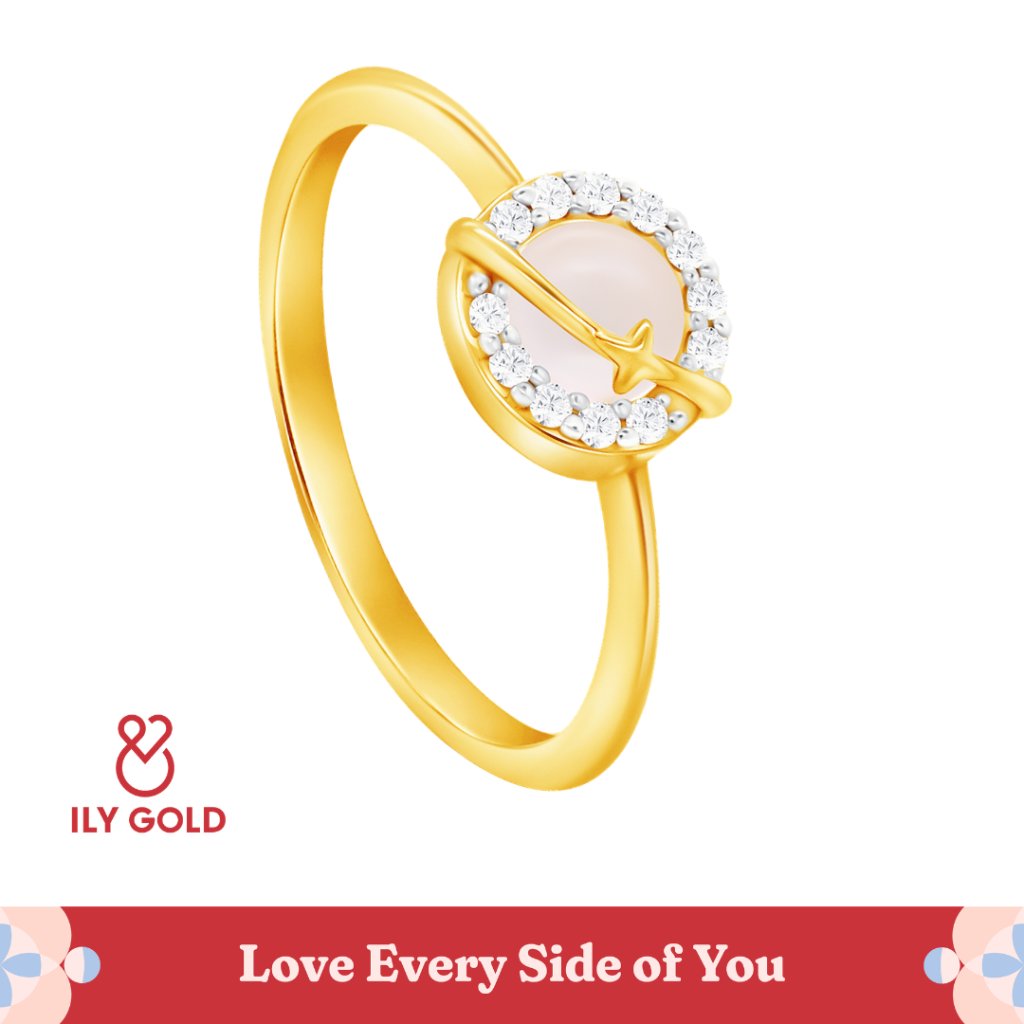 ILY GOLD Moonlight - Ladies Ring / Cincin