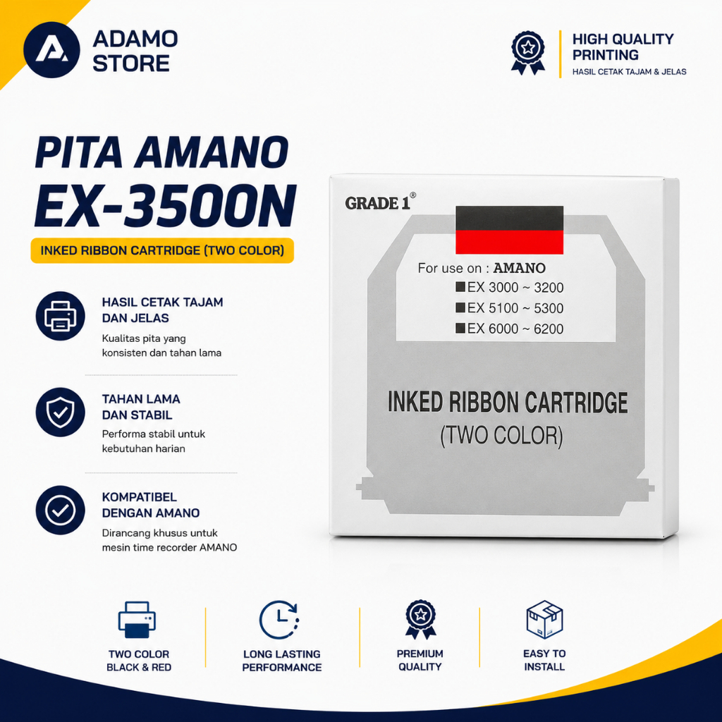 Pita Amano EX-3500 Pita Mesin Absensi Amano