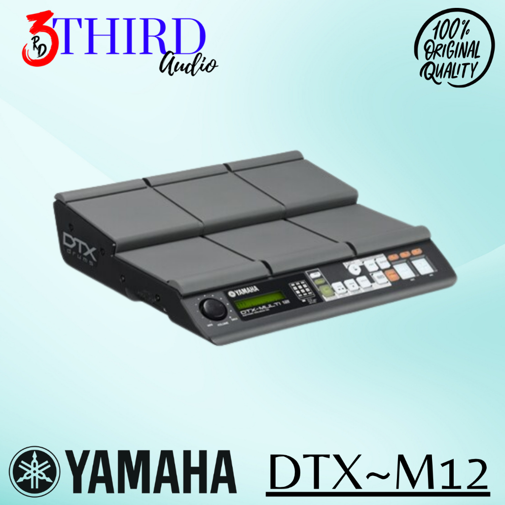 Yamaha Drum Pad Yamaha DTX-Multi12 DTXM12 Percussion Pad Controller Yamaha DTX-M12 Drum Pad