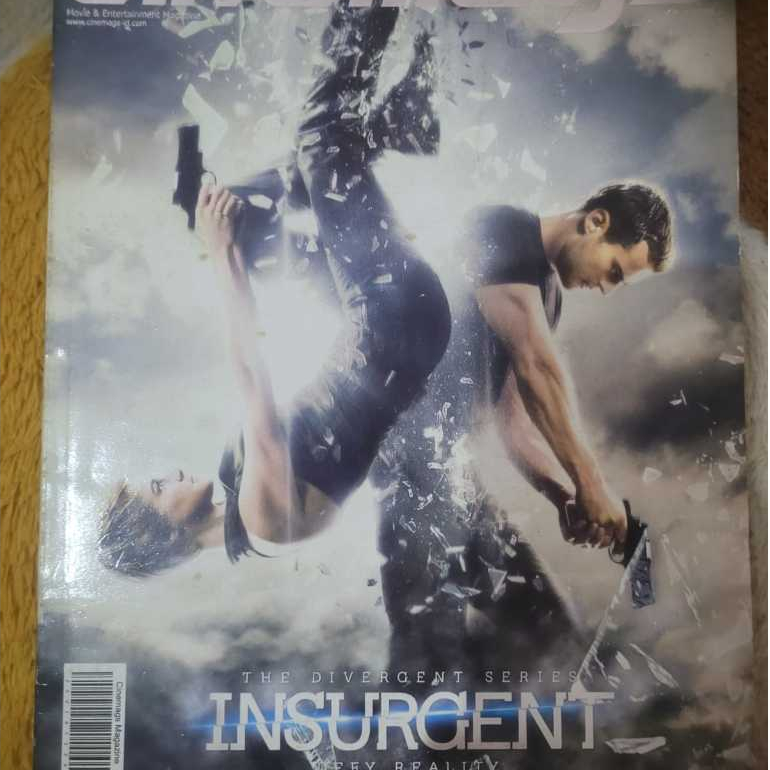 Majalah Cinemags Edisi 188 cover Film INSURGENT Plus Bonus Poster Bolak Balik