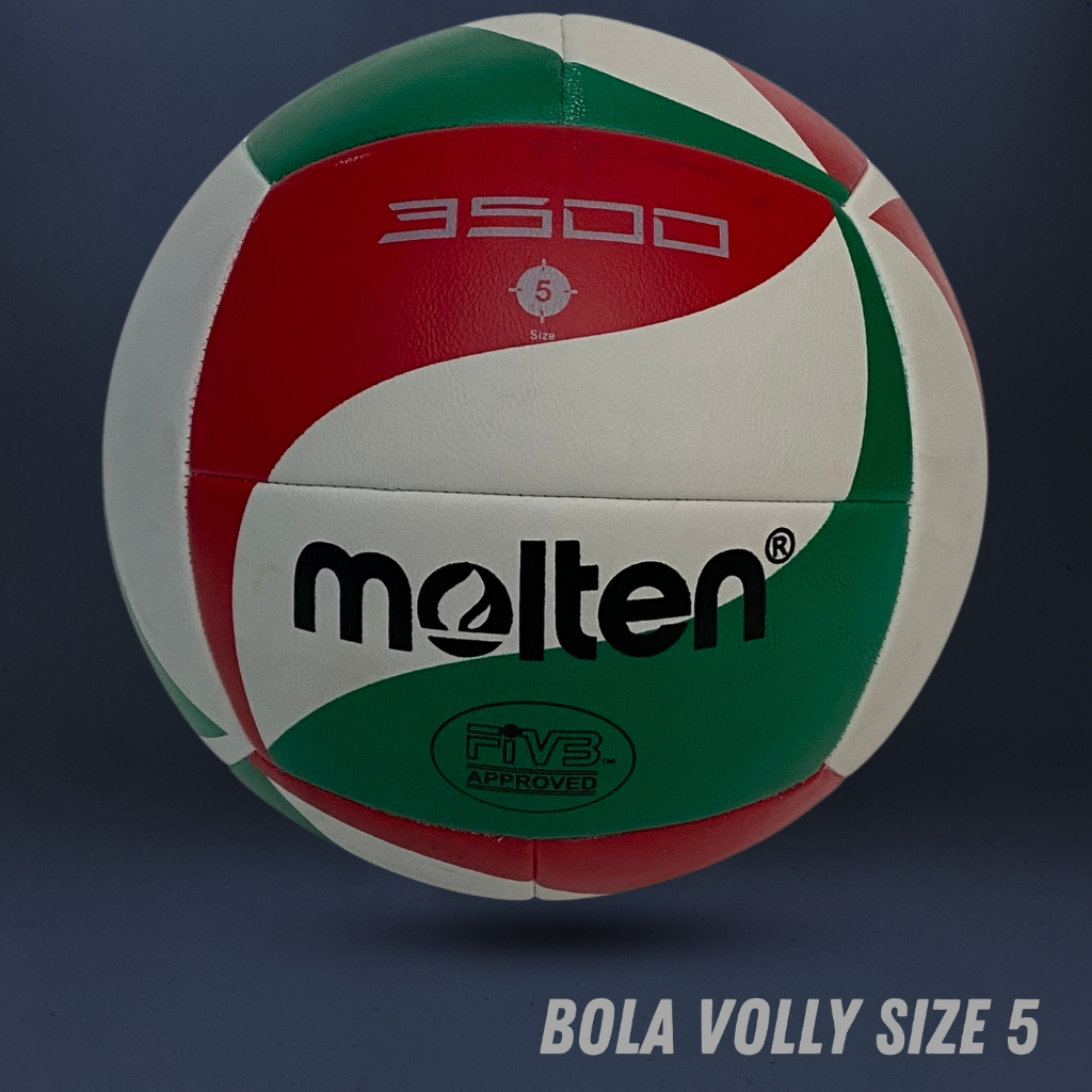 Molten Bola Voli Molten 3500 Bola Voly Size 5 Premium Quality