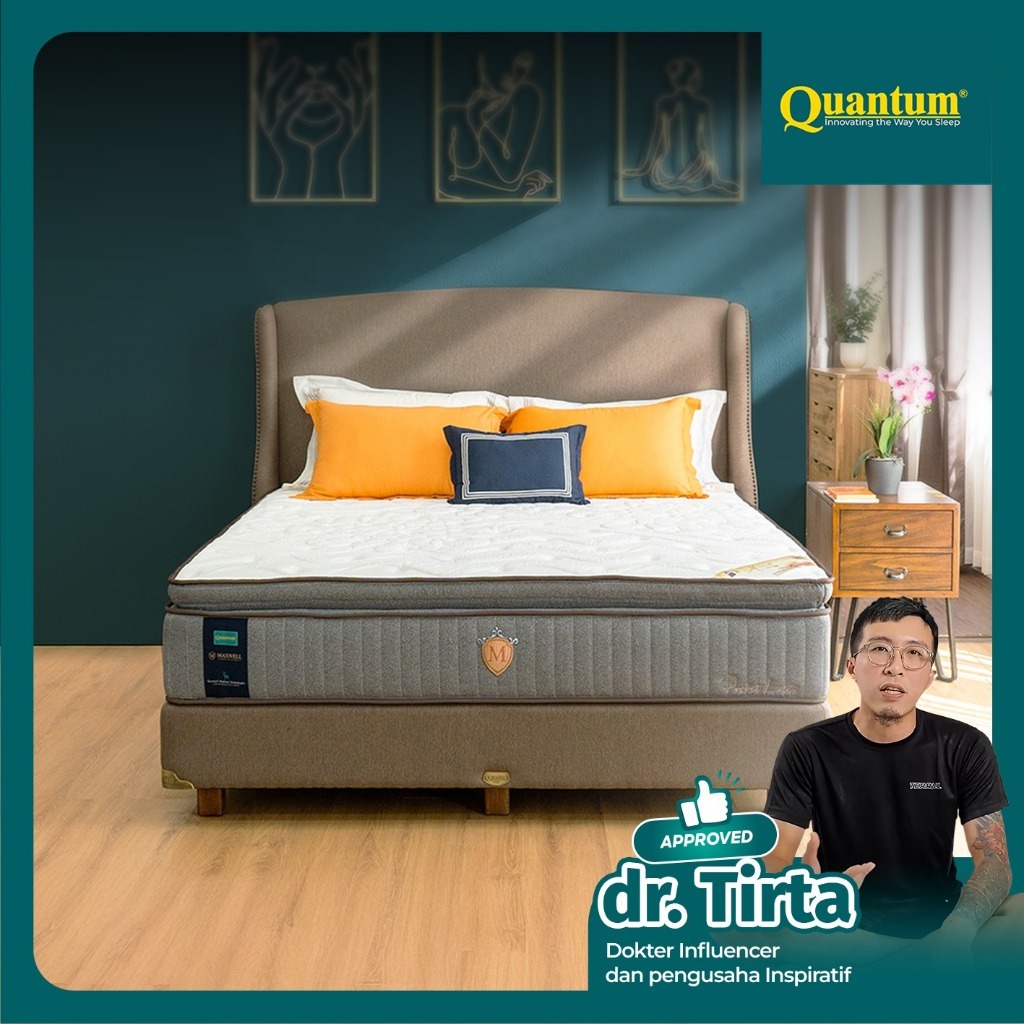 Quantum Springbed Maxwell Halton Greentea Latex
