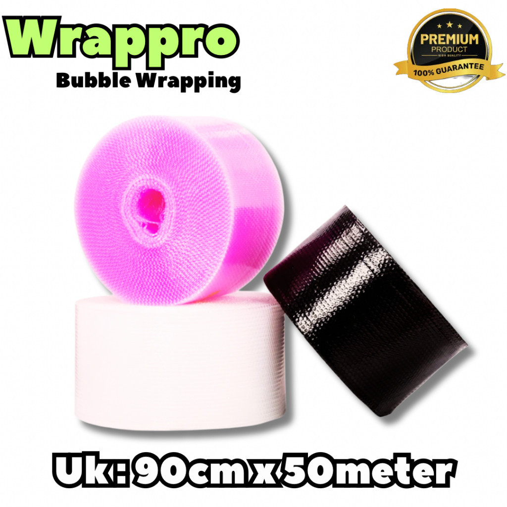 Bubble Wrap Roll  50m  / Plastik Bubble Packing