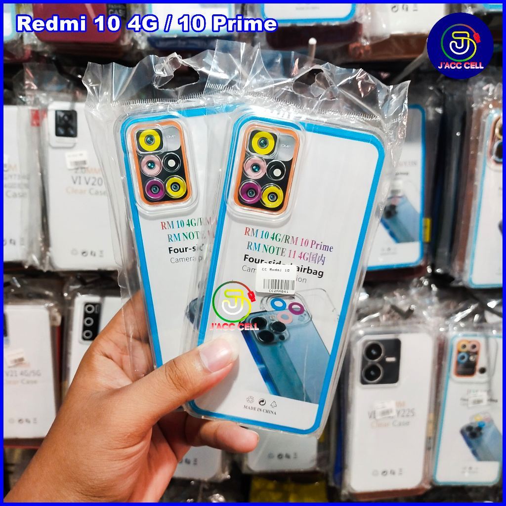 CC Clear Case Xiaomi Redmi 10 4G,10 5G,10C,12,12C,13,13C,14C,15,5C Softcase Airbag/Space Bening