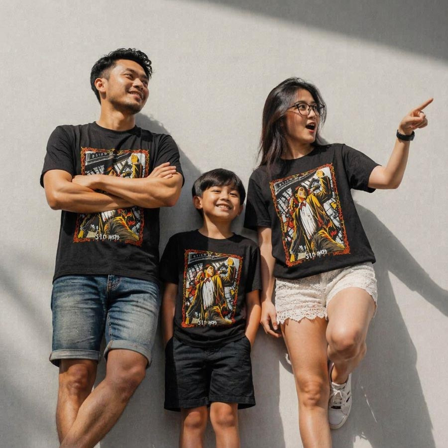 Kaos Band 510 x Bimo PD Tshirt 100% Cotton | Sablon DTF | Katun Kombed 30s | Kaos Ayah Anak | Bisa u