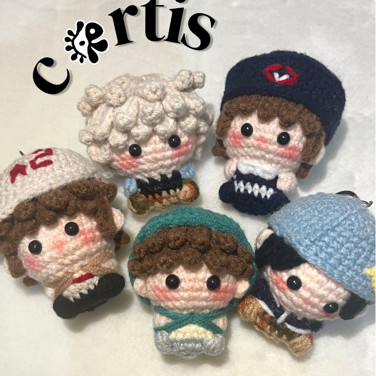 keychain CORTIS crochet || keychain crochet || doll cortis crochet || keychain cortis