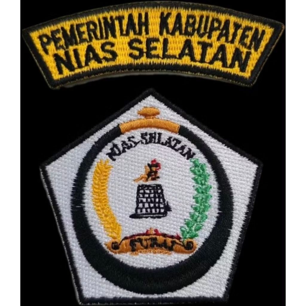 bordir logo pemkab nias selatan/nias selatan/logo nias