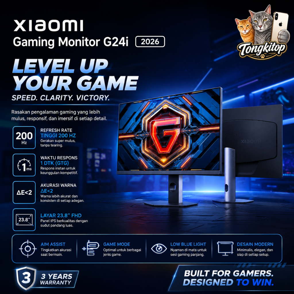 Gaming Monitor Xiaomi G24i G27i 2026 original resmi