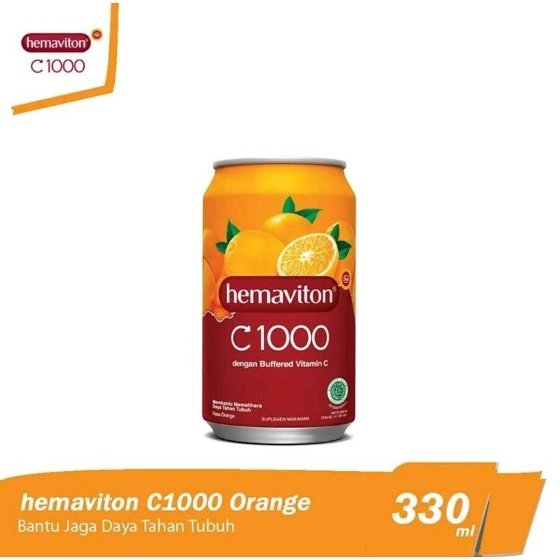 Hemaviton Kaleng C1000 1 Dus 24 Kaleng