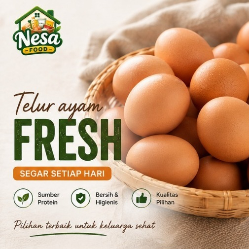 Telur Ayam Terbaik Premium Negeri Kampung Omega Bandung Timur Ujung Berung