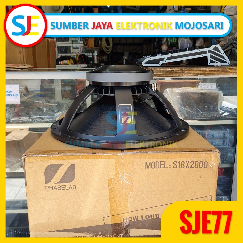 Speaker Phaselab 18X2000 / Speaker 18 Inch Phaselab 18X2000