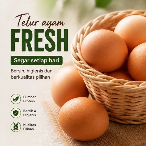 Telur Ayam Berkualitas Segar Negeri Kampung Omega Bandung Timur Ujung Berung