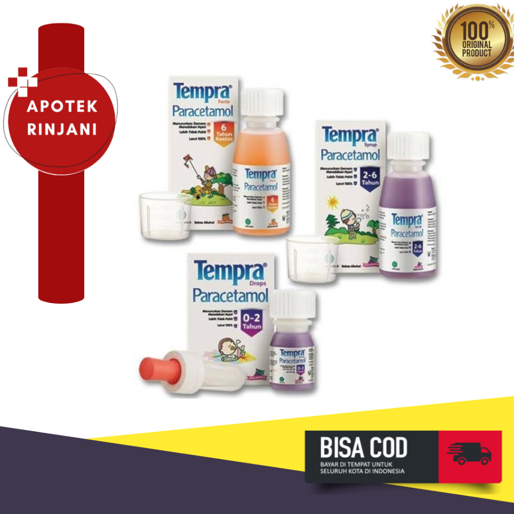Tempra (Paracetamol) Syrup