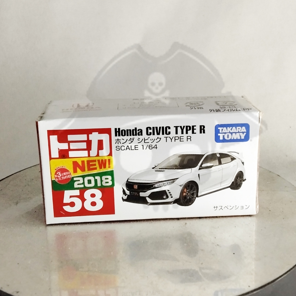 DIECAST TOMICA TOMMY TAKARA HONDA CIVIC TYPE R, DIECAST HONDA CIVIC