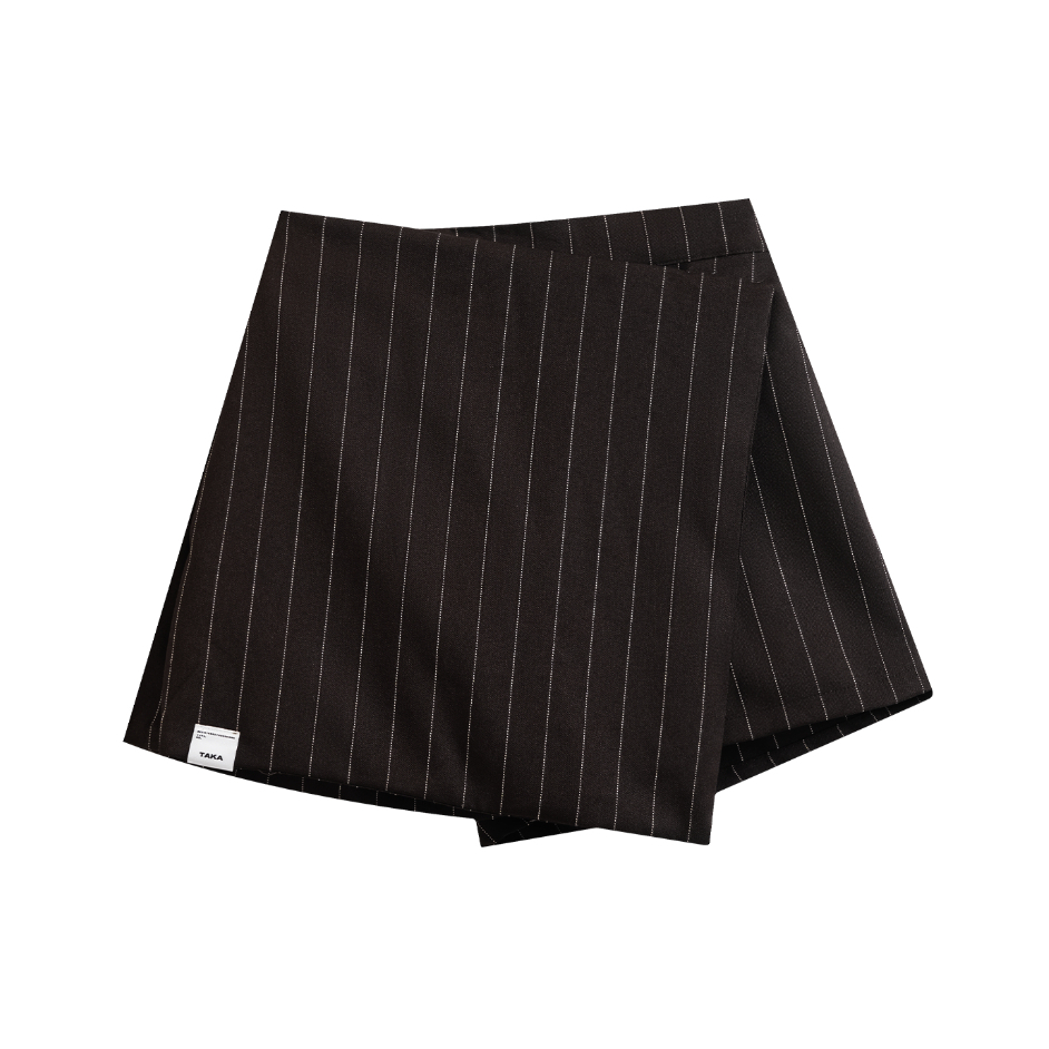 Taka Craft - Memo Pinstripe Skort