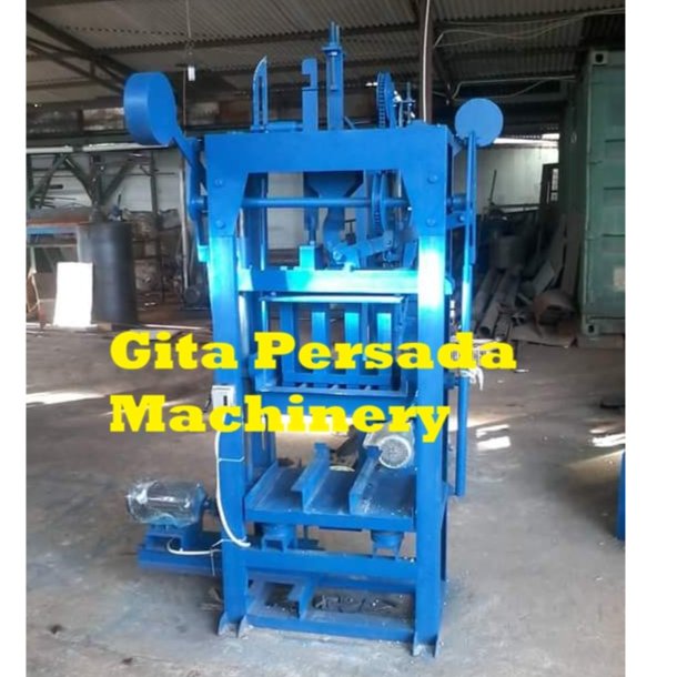 Mesin Cetak Paving Block Sekali Keluar 4 pcs - Mesin Cetak Batako-Paving - Mesin Pembuat Paving Blok