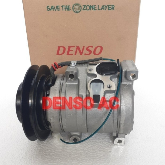Compressor Compresor Kompressor Kompresor AC Merek DENSO ASLI ORI untuk Alat Berat Excavator Exsavat