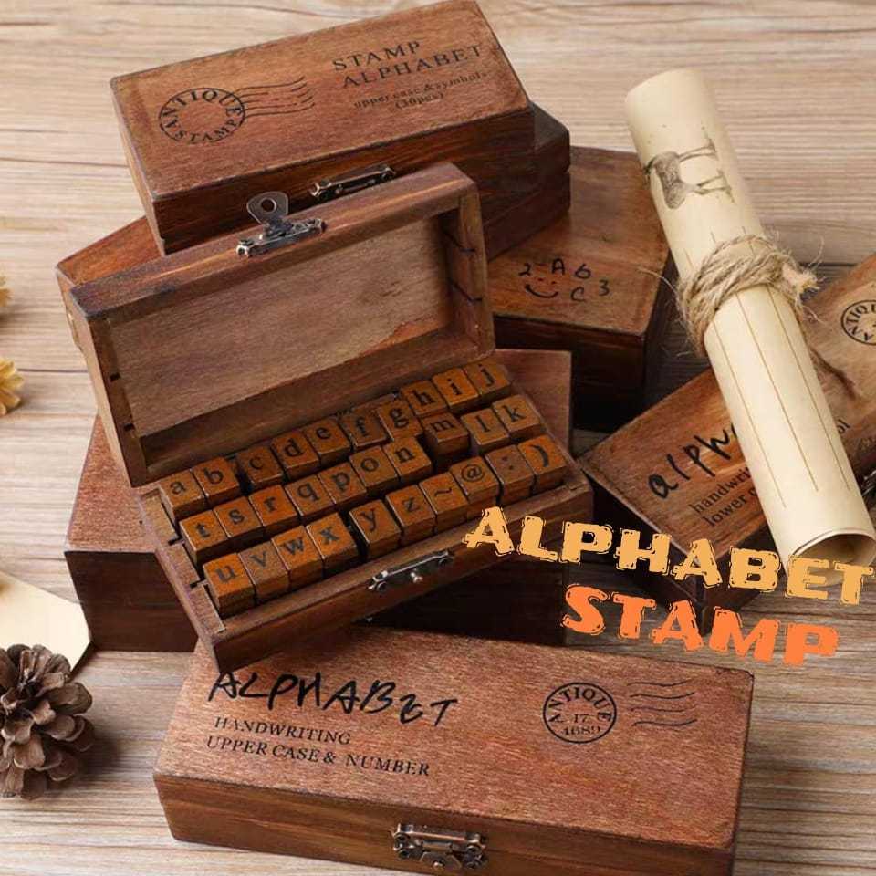 [CornerShop] Stamp Kayu Stempel Kayu Stempel Estetik Stempel Lucu