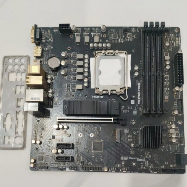 PAKET MOBO MSI B760M-P-DDR4 + I5 12400