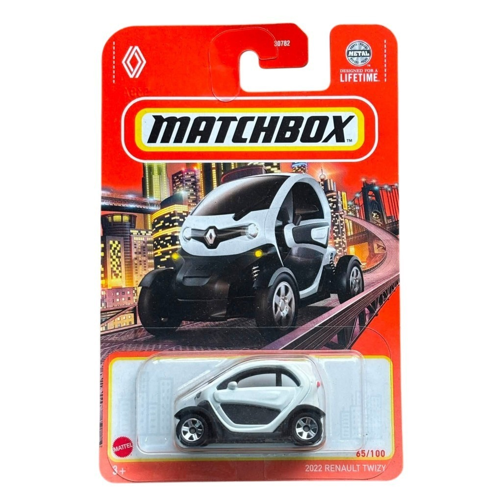 Matchbox 2022 Renault Twizy Putih 93AB