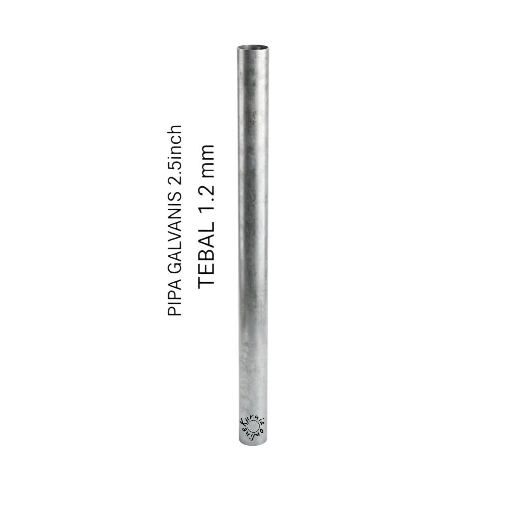 Tiang parabola galvanis 1.2 meter