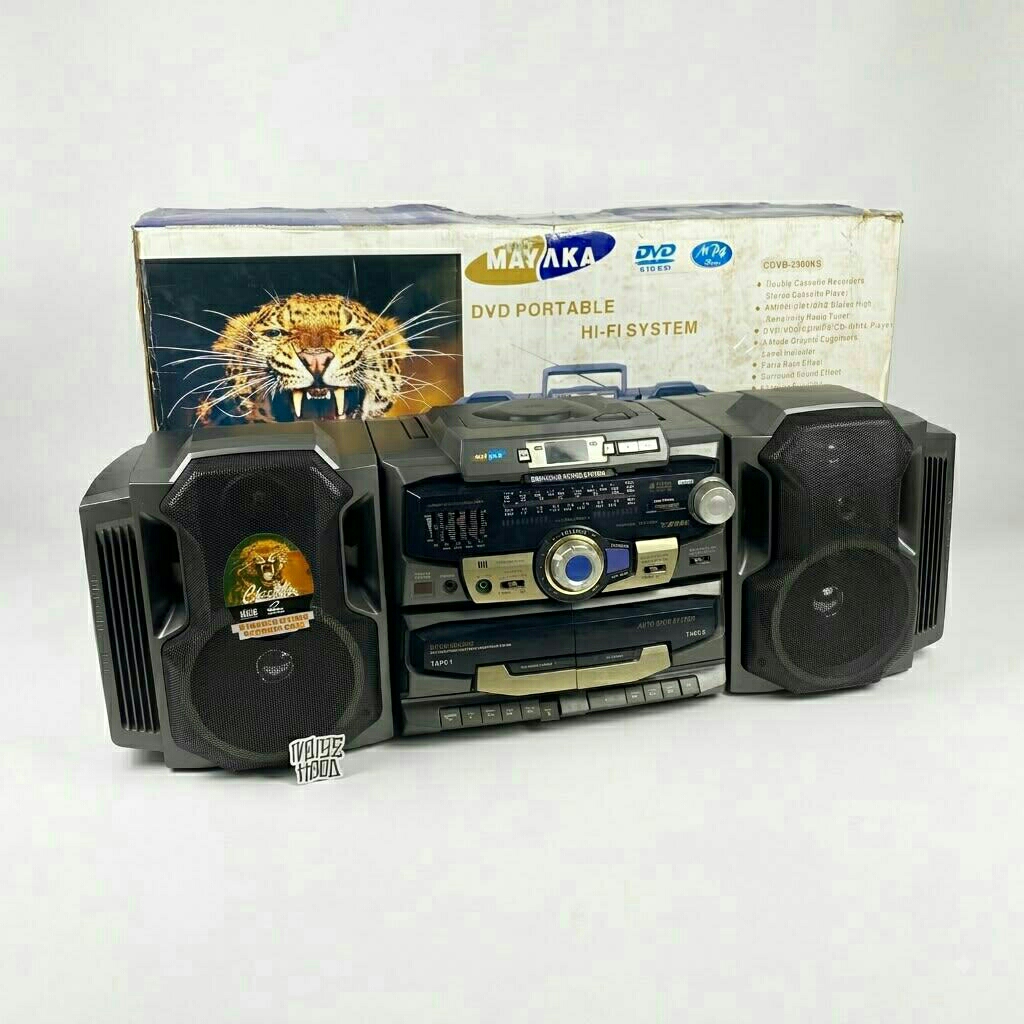 RADIO TAPE MAYAKA CDVB-2300KS (NOS) | STEREO RADIO CD CASSETTE PLAYER