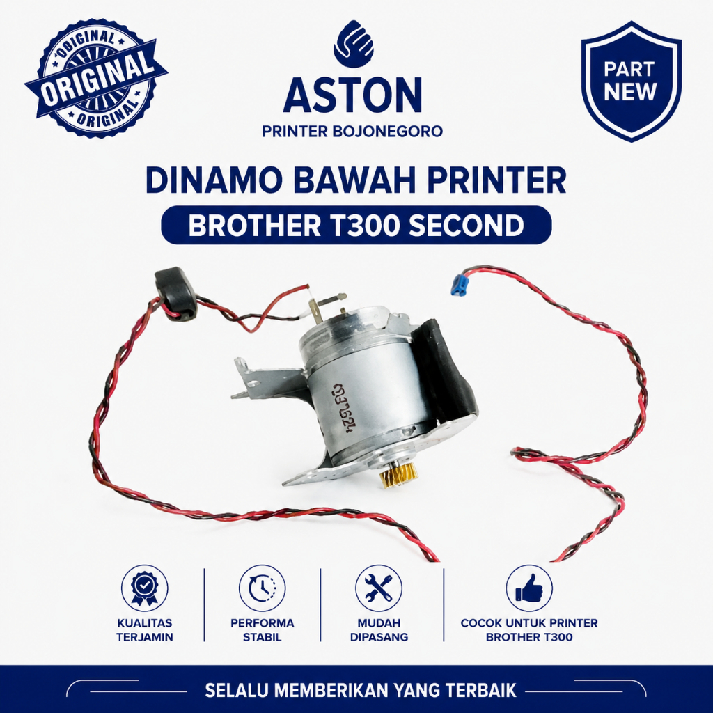 Dinamo bawah printer brother T300 second