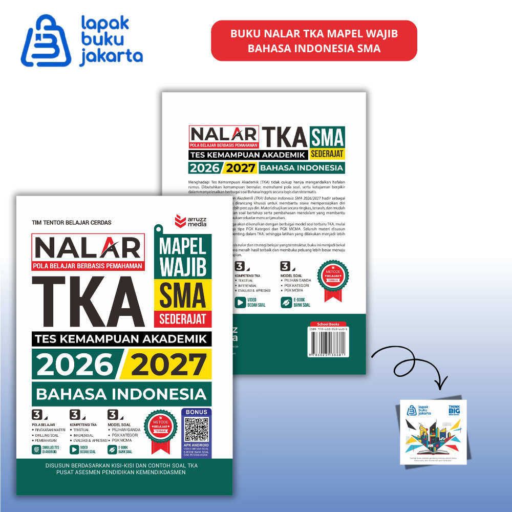 NALAR TKA Bahasa Indonesia Mapel Wajib SMA/Sederajat 2026/2027