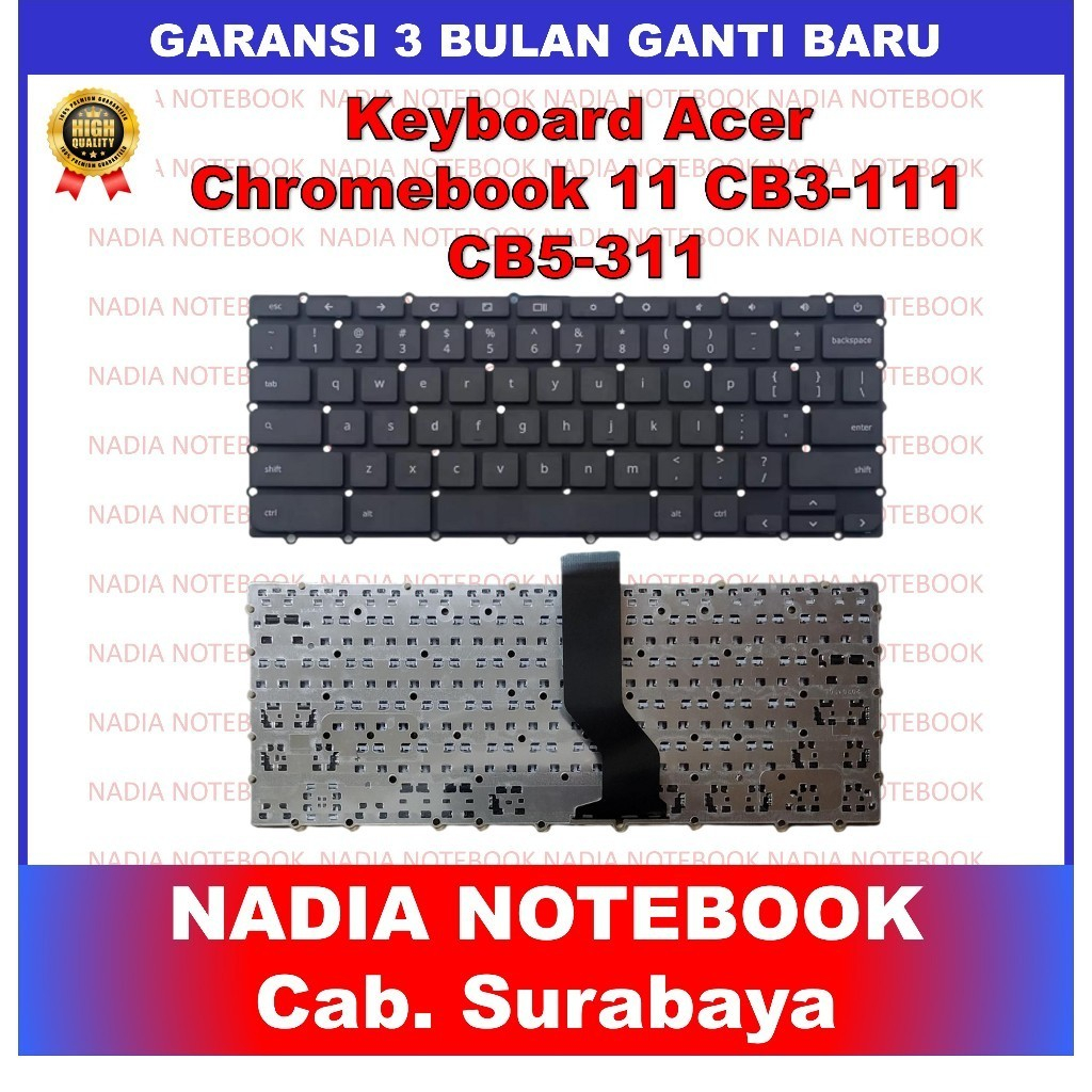 Keyboard Acer Chromebook 311 CB311 CB3-132 CB311-9HT CB311-9HT-C3M2 C721 n17q8 CP315-1H-P8QY