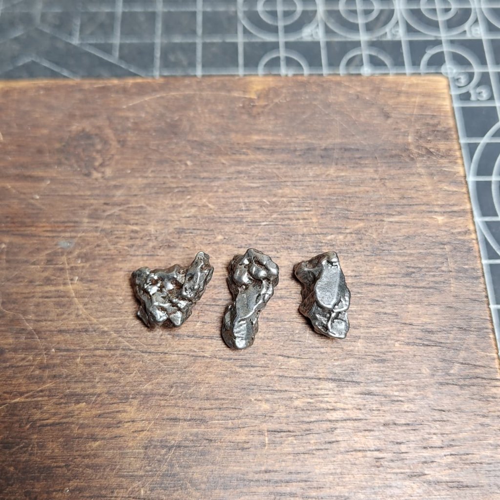 Batu Meteorite Campo Del Cielo Paket (1) Asli meteorite